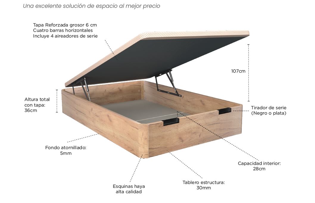 CANAPE GRANDES DIMENSIONES - Tapa gemelar